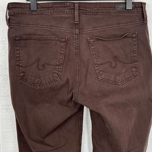 Adriano Goldschmied Women The Prima Cigarette Denim Jeans Skinny Brown Size 29R - Picture 8 of 8